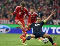 Fussball International CHL Saison 13/14: FC Bayern Muenchen -  Manchester United FC