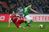 Fussball, 1. Bundesliga  Saison 2013/2014: SV Werder Bremen - Hamburger SV