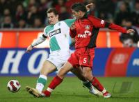 Fussball, 1. Bundesliga: Leverkusen - Bremen