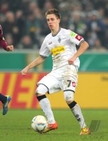 Fussball DFB Pokal 11/12 :  Patrick Herrmann (Borussia Moenchengladbach)
