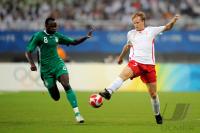 FUSSBALL  Olympia 2008   Halbfinale  Maenner   Nigeria - Belgien