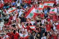Fussball International WM Qualifikation 2014: Libanon Fans
