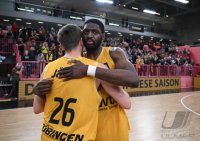 Basketball 2. Bundesliga 24/25 Playoff Spiel 4.
Walter Tigers Tuebingen - VET-CONCEPT Gladiators Trier