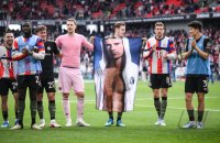 Fussball 1. Bundesliga  Saison  2025/2026  28. Spieltag SC Freiburg - FC Bayern Muenchen