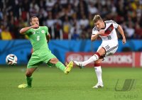 FUSSBALL WM 2014, ACHTELFINALE: Deutschland - Algerien