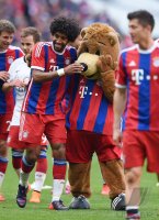 Fussball 1. Bundesliga Saison 14/15: FC Bayern Muenchen - Eintracht Frankfurt