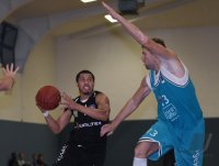 Basketball 1. Bundesliga 14/15 Testspiel: Walter Tigers Tuebingen - rent4 office Nuernberg