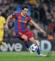 Fussball CHL  Saison 2010/2011:  Andres Iniesta (Barca)