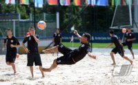 Training Beachsoccer Nationalteam von Tahiti