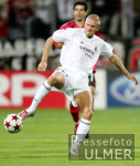Fussball UCL: Madrid, BECKHAM Einzelaktion