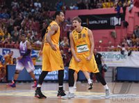 Basketball 1. Bundesliga 15/16 Hauptrunde: Walter Tigers Tuebingen - BG Goettingen