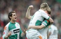 Fussball, 1. Bundesliga: Bremen - Nuernberg