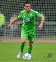 Fussball 1. Bundesliga, Testspiel: Wolfsburg - Hamburger SV, RIETHER (Wolfsburg)