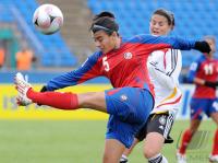Fussball Frauen FIFA U 17  WM  2008  Costa Rica - Deutschland