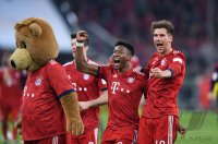 Fussball 1. Bundesliga Saison 18/19: FC Bayern Muenchen - Borussia Dortmund