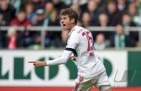 Fussball 1. Bundesliga Saison 15/16: SV Werder Bremen - FC Bayern Muenchen