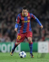 Fussball CHL  Saison 2010/2011:  Adriano (Barca)