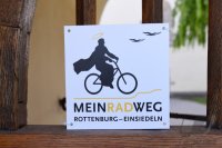 Startpunkt Radpilgerweg Rottenburg - Einsiedeln (Schweiz)