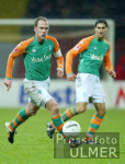 Fussball 1. Bundesliga: Werder, ERNST Einzelaktion