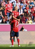 Fussball 1. Bundesliga Saison 18/19: FC Bayern Muenchen - Bayer 04 Leverkusen