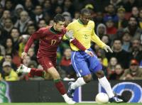 Fussball International Testspiel  Brasilien - Portugal