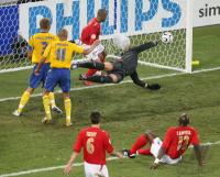 Fussball WM 2006: Schweden - England