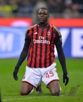 Fussball International Serie A 13/14: Enttaeuschung Mario Balotelli (AC Mailand)