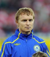 Fussball International EM 2012-Qualifikation: Andrey Karpovich (Kasachstan)