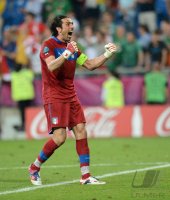 Fussball International Europameisterschaft 2012: Italien - Irland