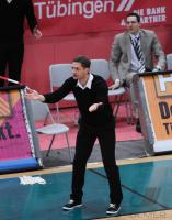 Basketball  1. Bundesliga  09/10  Walter Tigers Tuebingen - Giants Duesseldorf