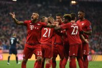 Fussball CHL 15/16 Halbfinale: FC Bayern Muenchen - Atletico Madrid