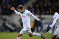 Fussball  1. Bundesliga  13/14: JUBEL Philipp Bargfrede (SV Werder Bremen)