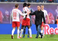 Fussball 1. Bundesliga Saison 18/19: RB Leipzig - FC Bayern Muenchen
