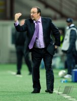 Fussball Champions League  Saison 2010/2011: Trainer Rafael Benitez (Inter Mailand)