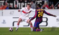 FUSSBALL  International CHL 09/10 : VfB Stuttgart -  FC Barcelona