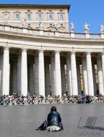 Vatikan; Papst Johannes Paul II liegt im Sterben