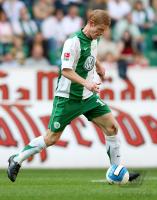 Fussball 1. Bundesliga: Wolfsburg, MOEHRLE