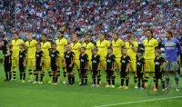 Fussball 1. Bundesliga, Supercup: FC Bayern Muenchen - Borussia Dortmund
