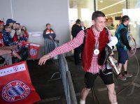 Fussball 1. Bundesliga  Saison  2012/2013: Javi Martinez (FC Bayern Muenchen)