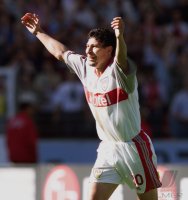 Fussball  1. Bundesliga  2000/2001: VfB Stuttgart - FC Schalke 04