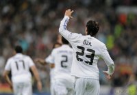 Fussball Champions League  Saison 2010/2011: JUBEL Mesut OEZIL (Real Madrid)