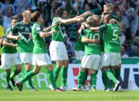 Fussball 1. Bundesliga Saison 2010/2011: Bremen - Dortmund