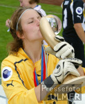 Fussball Uefa-Cup Frauen: Frankfurt - UMEA, UMEA jubelt