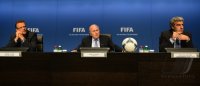 Fussball  International: FIFA Praesident Joseph S. Blatter (Schweiz)