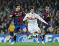 FUSSBALL  International CHL 09/10 :  FC Barcelona - VfB Stuttgart