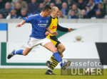Fussball 1. Bundesliga: Schalke - Dortmund,  Zweikampf