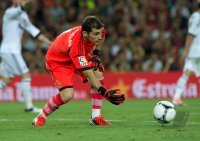FUSSBALL Primera Division/Super Cup 2012: Torwart Iker Casillas (Real Madrid)