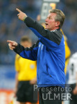 Fussball 1. Bundesliga: Schalke - Frankfurt, HEYNCKES