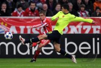 Fussball Champions League: FC Bayern  Muenchen  - FC Basel