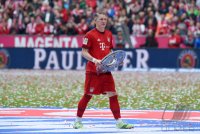 Fussball, 1. Bundesliga  Saison 14/15: JUBEL FC Bayern Muenchen